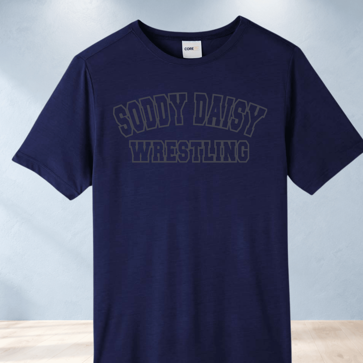 Soddy Daisy Wrestling Team Shirt Ghost Arch - InkDura