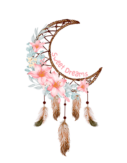 Sweet Dreams Dreamcatcher (Inspirational 10) - InkDura