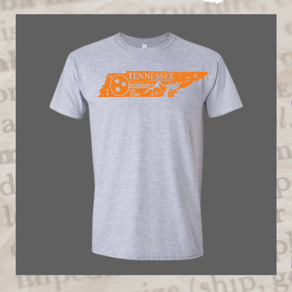 Tennessee Roots Music Tee - InkDura