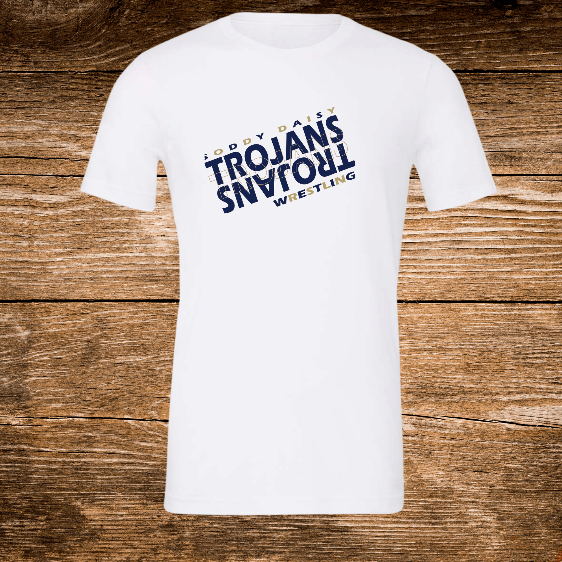 Trojan Grind Wrestling Tee (SDW3) - InkDura