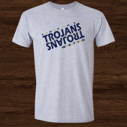 Trojan Grind Wrestling Tee (SDW3) - InkDura