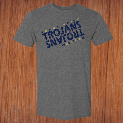 Trojan Grind Wrestling Tee (SDW3) - InkDura