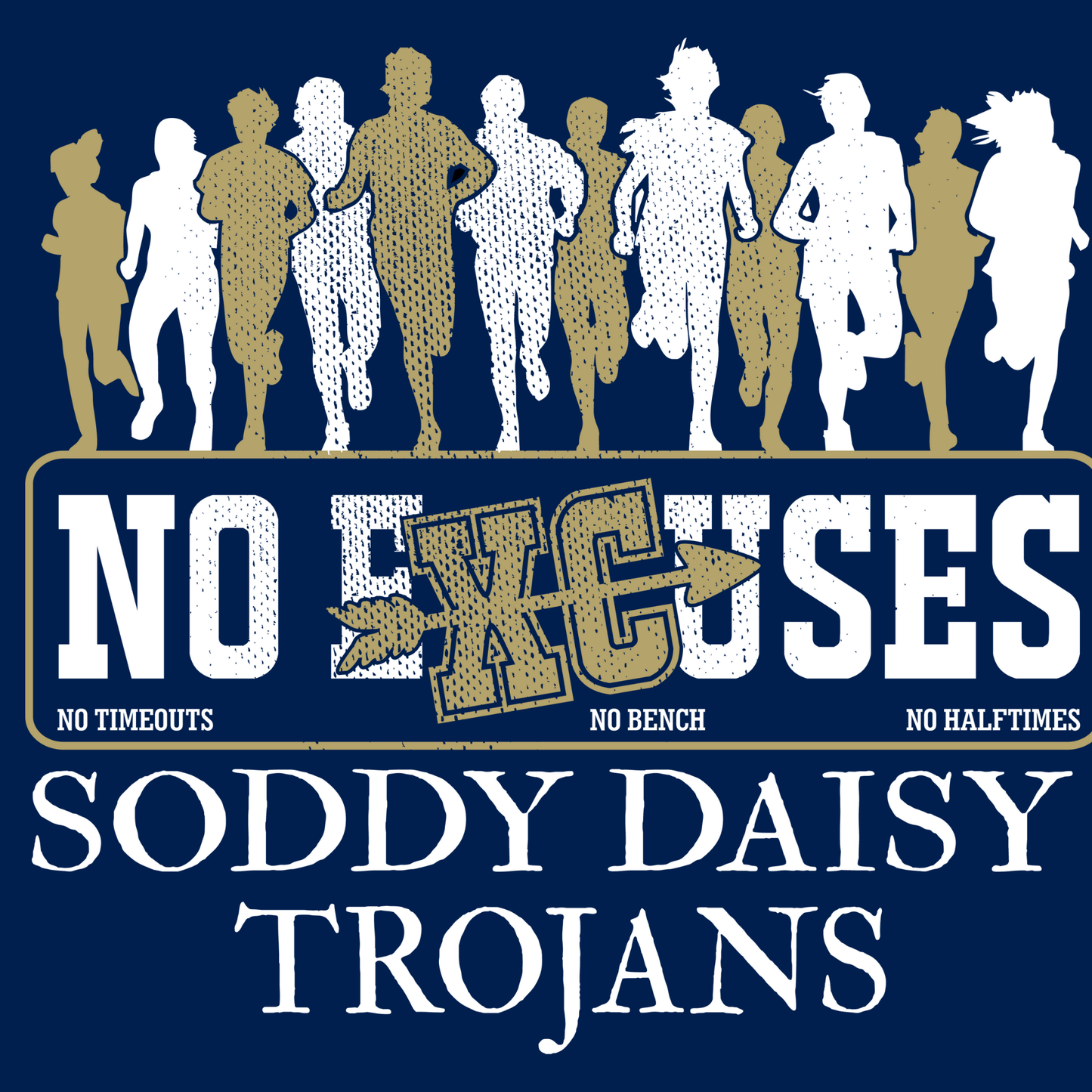 Trojans Cross Country Shirt - InkDura