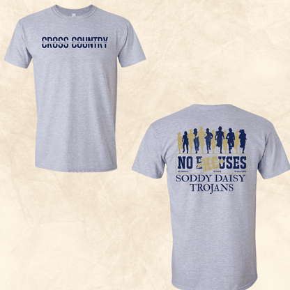 Trojans Cross Country Shirt - InkDura
