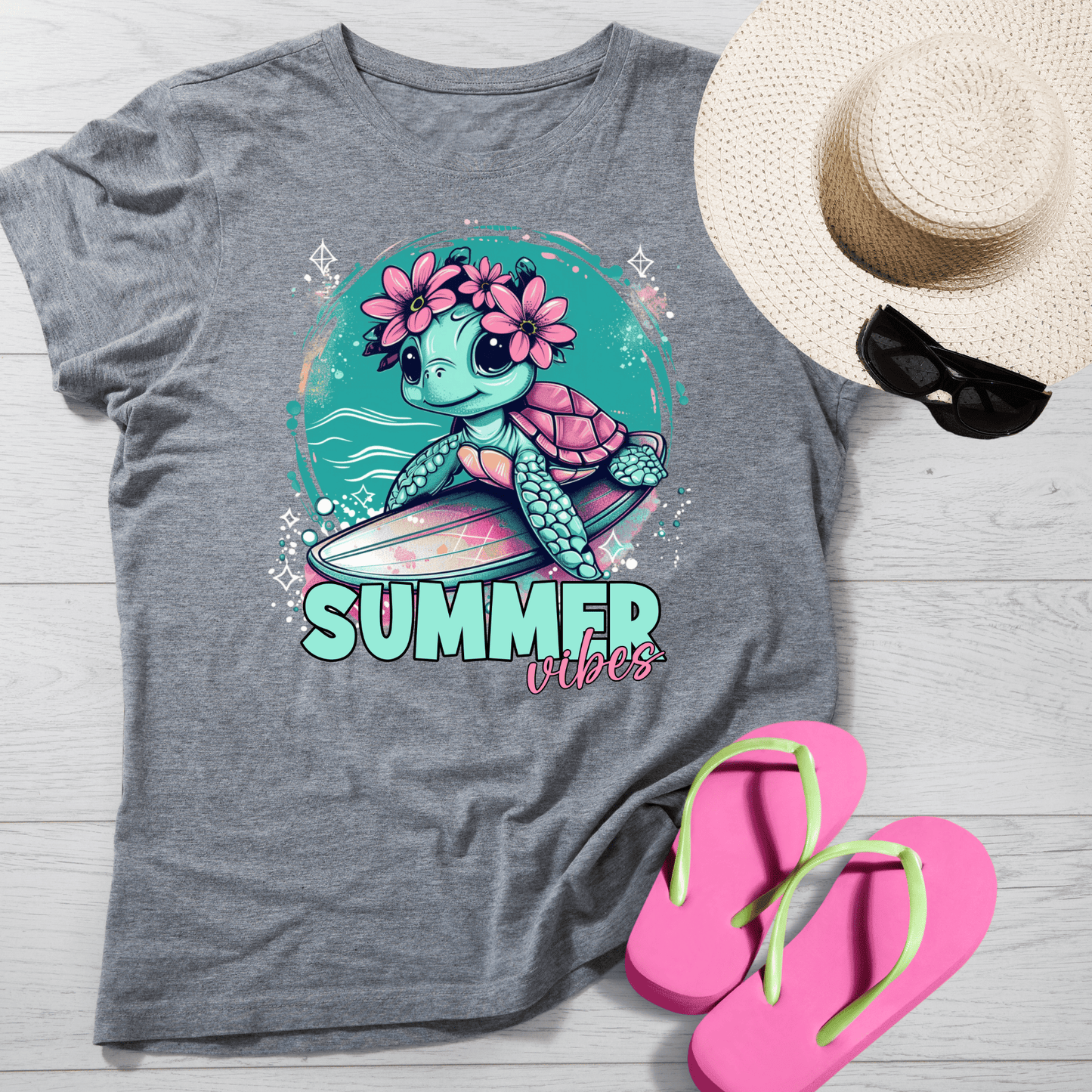 Turtle Catchin’ Summer Vibes - InkDura