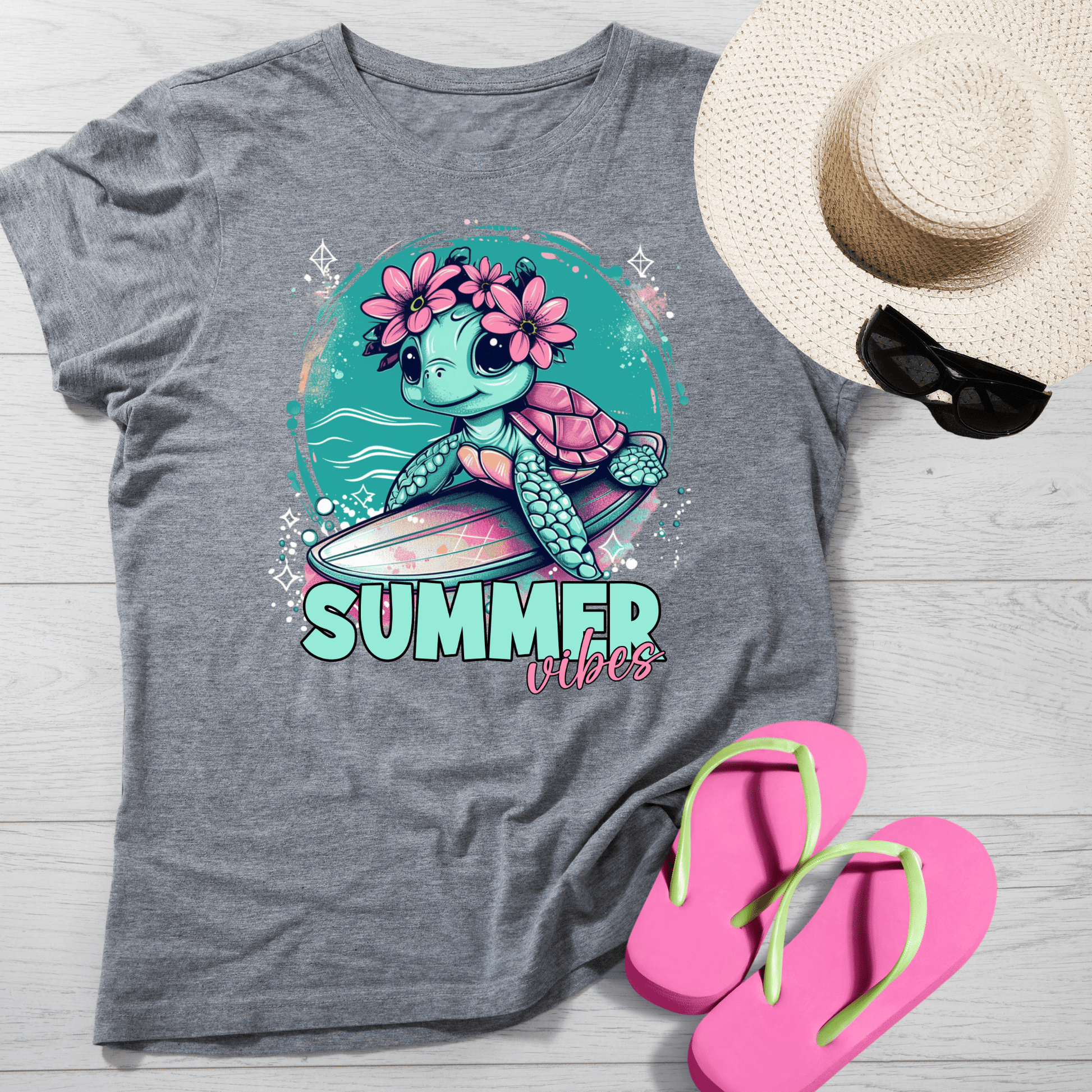 Turtle Catchin’ Summer Vibes - InkDura