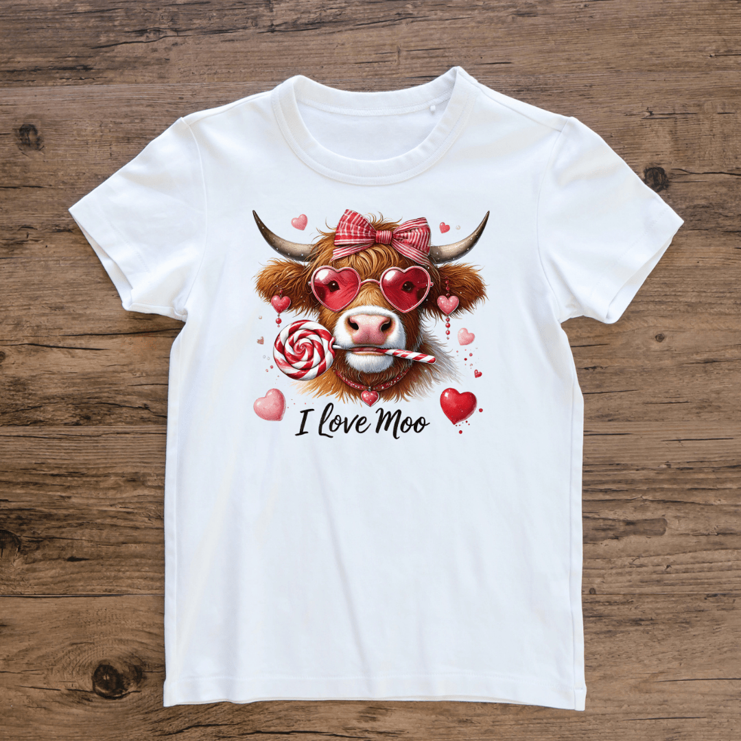 Valentine’s Day Love Moo Shirt - InkDura
