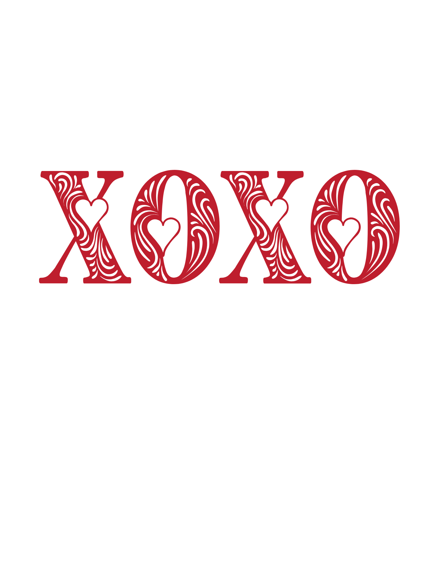 XOXO (Valentines 15) - InkDura