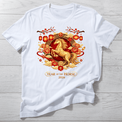 Year of the Fire Horse 2026 Tee - InkDura